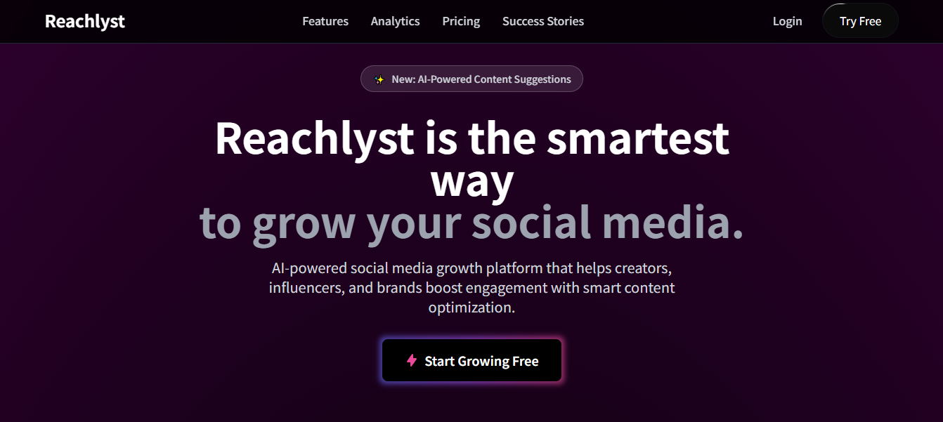 Reachlyst Template Header